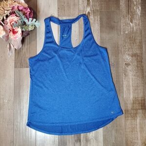 Caelum Blue Athletic Work Out Tank Top Women's Size Large EUC